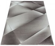 Dywan nowoczesny Costa geometria brązowy 140 cm x 200 cm