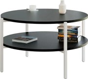 Czarny nowoczesny stolik kawowy P6-B79