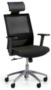 Krzesło biurowe WOLF II 1+1 GRATIS, czarny