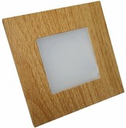 Emithor 48307 STEP LIGHT oprawa schodowa LED, 1 W, 60 lm, 4000 K, jasne drewno