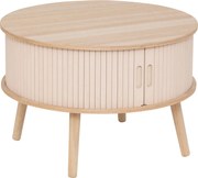 Stolik kawowy NYOS z miejscem do przechowywania pod blatem 60 x 40,7 cm