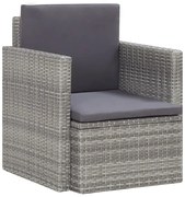 Fotel ogrodowy z poduszkami 3x B8-M46