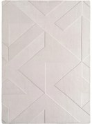 Dywan nowoczesny 3D Pompei Geometryczny kremowy 80 cm x 150 cm