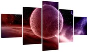 Obraz - Planeta (125x70 cm)