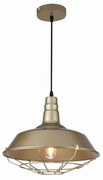 Lampa wisząca w kolorze złota z metalowym kloszem Solen – GTV