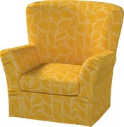 Pokrowiec na fotel Tomelilla wysoki z zakładkami