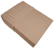 Prześcieradło z gumką Jersey Bielbaw 120x200 beżowe 160 g/m2 Premium GRENO