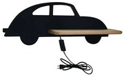 Czarna lampa dziecięca Car – Candellux Lighting