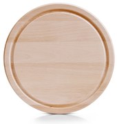 Okrągła deska do krojenia z drewna bukowego, Ø 25 cm