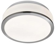 Searchlight 7039-28SS - Lampa sufitowa łazienkowa DISC 2xE27/60W IP44