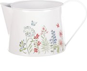 Osłonka na kwiaty Kwiaty łąkowe, konewka, 21 x 12 x 13 cm, metal