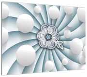 Obraz abstrakcji artystycznej (70x50 cm)