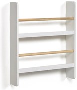 Biała wielopoziomowa półka dziecięca 50 cm Gopi – Kave Home
