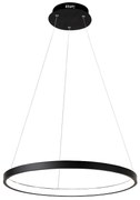 LAMPA SUFITOWA WISZĄCA LHJ012-CP 80cm Czarna