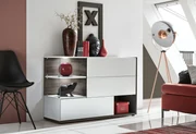 Komoda SILK 120 biały połysk ASM Meble