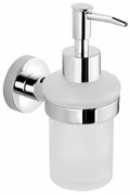 AQUALINE SB119 Samba dozownik mydła 150 ml, szkło mleczne