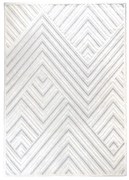 Dywan nowoczesny 3D Desire kremowo-szary 80 cm x 150 cm