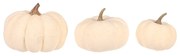Dynia kremowy, plastik, 3 szt.