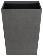 Szary kosz na śmieci Sofia Canvas Paper Laminate – Bigso