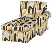 Pokrowiec na szezlong Ektorp prawy