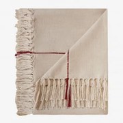 Obrus 140x240 Cm Z Bawełny Viwela Biała - Sklum