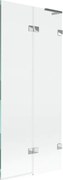 Mexen Lunar L parawan nawannowy 2-skrzydłowy prawy 80 x 150 cm, transparent, chrom - 897L-080-100-01-00-P