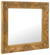 Kwadratowe Wiszące Lustro W Ramie W Stylu Glamour F9-L63