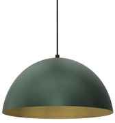 Lampa wisząca BETA GREEN/GOLD 1xE27 35cm zielona, złota, pojedyncza