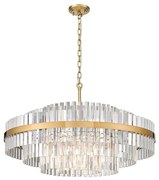 Zuma Line P0567-16A-2GAC - Żyrandol na łańcuchu CONSTANTINOPLE 16xG9/28W/230V złoty