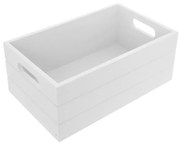 Orion Skrzynka drewniana, biały, 26 x 16 x 11 cm, S