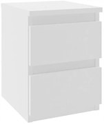 Biała minimalistyczna szafka nocna P6-K27
