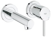 GROHE 19575001 - Bateria umywalkowa 2-otworowa CONCETTO 147 mm chrom błyszczący