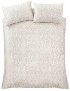 Beżowa aksamitna pościel dwuosobowa 230x220 cm Bridgerton Regal Birds – Catherine Lansfield