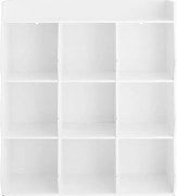 SoBuy regał dziecięcy Montessori 9-półkowy biały