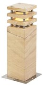 Zewnetrzna Nowoczesna lampa podłogowa zewnętrzna piaskowiec 40 cm - Grumpy Nowoczesny Oswietlenie zewnetrzne