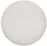 Poduszka dekoracyjna z efektem baranka, Ø 40 cm