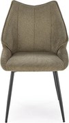 Krzesło tapicerowane K543 oliwkowe