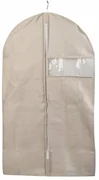 Compactor Pokrowiec na garnitury i krótkie sukienki Sandy 60 x 100 cm, beżowy, S