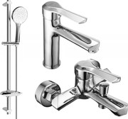 Mexen Sabre DB74 zestaw wannowy, chrom - 72103DB74-00