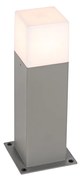 Zewnetrzna Nowoczesna lampa podłogowa zewnętrzna szara 30 cm IP44 - Denmark Nowoczesny Oswietlenie zewnetrzne
