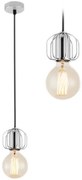 Lampa Sufitowa Wisząca Pojedyncza Loft APP594-1CP CHROM