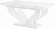 Rozkładany stół biały połysk N0-N01