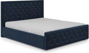 Łóżko Mona I 140 w tkaninie Magic Velvet 2216