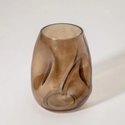 Wazon Bronze Wave I 13x13x18 cm