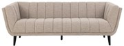 Beżowa sofa z materiału bouclé 218 cm Tampa – Actona