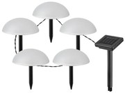 Rabalux 77008 - LED Oświetlenie solarne TREPPIO 5xLED/0,2W/1,2V IP44