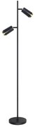 Czarna loftowa lampa podłogowa - K363 T1-N79