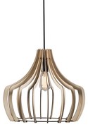 Designerska lampa wisząca drewniana - Twan Nowoczesny Oswietlenie wewnetrzne