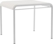 Stół ogrodowy dł. 90 cm z polipropylenu - Biały - MOAH od MYLIA