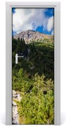 Naklejka na drzwi samoprzylepna Morskie oko Tatry